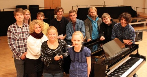 1. årgang MGK fra Sønderborg Musikskole