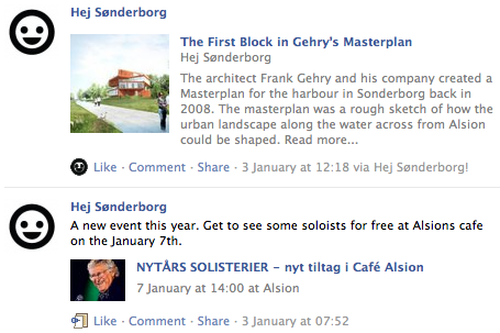Follow Hej Sonderborg on Facebook