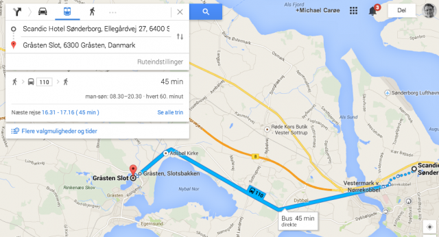 Google Maps Sonderborg