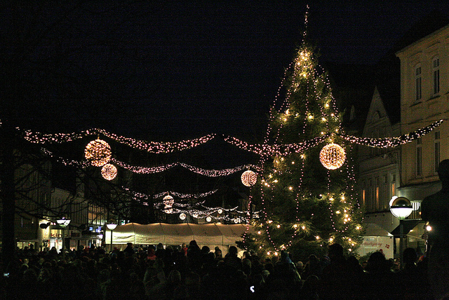 Decorated streets