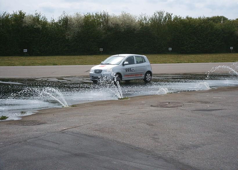 Car skid training